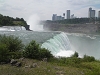 die Niagara Falls und zum Teil ein Blick nach Kanada